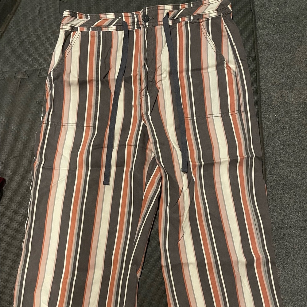 Cropped AE Striped Pants